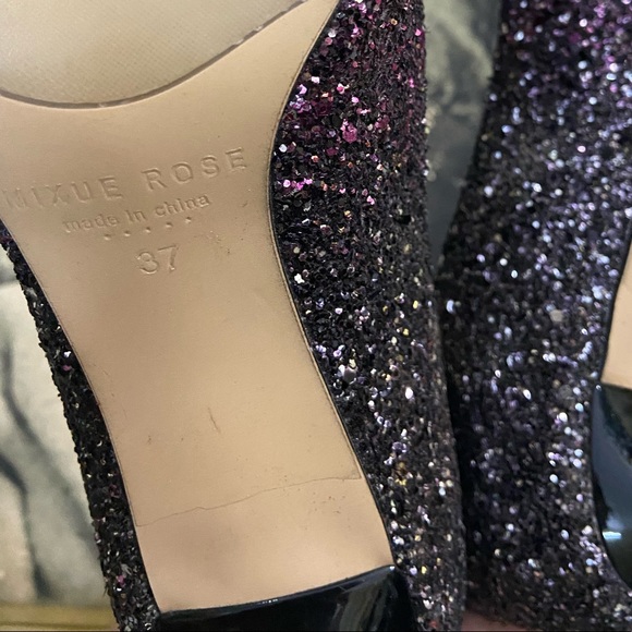 Glitter Heels. Size - 37  Measurement shown in the picture in CMS - Picture 11 of 12